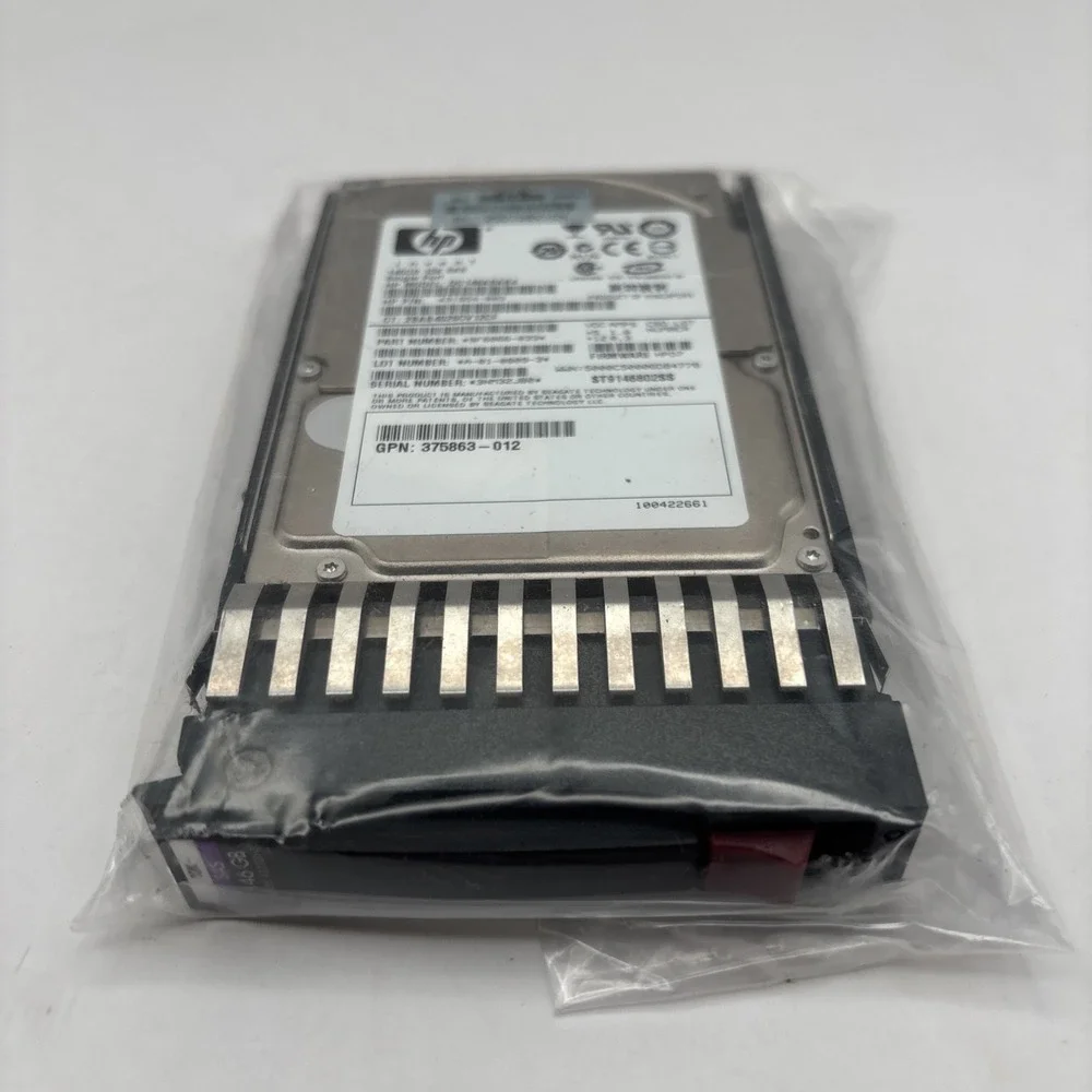 HP 146GB 10K SAS Single Port Hard Drive Model: DG146ABAB4‎